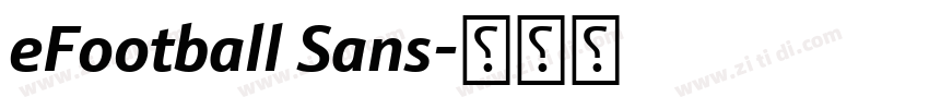 eFootball Sans字体转换